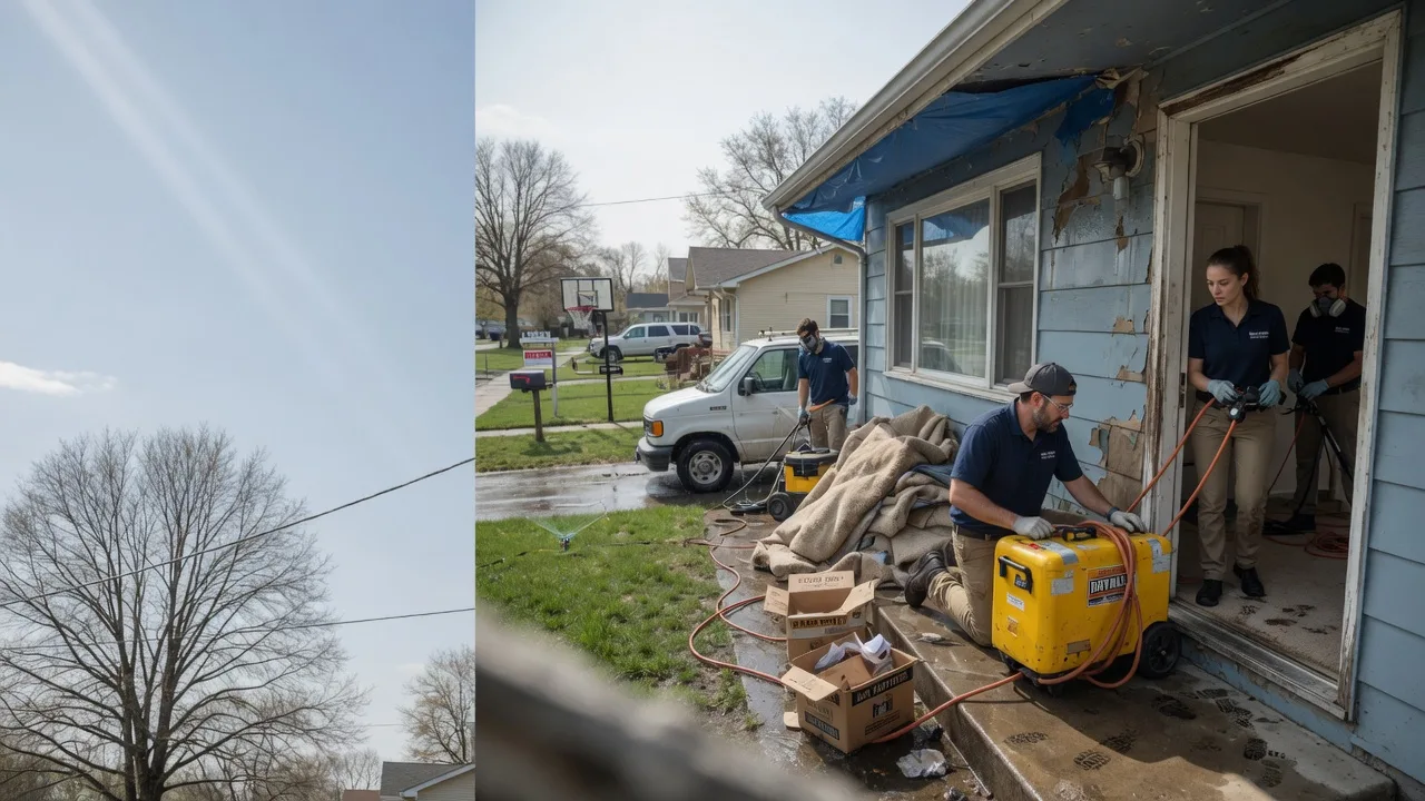 Basement Flood Cleanup in Mansfield, AR near me